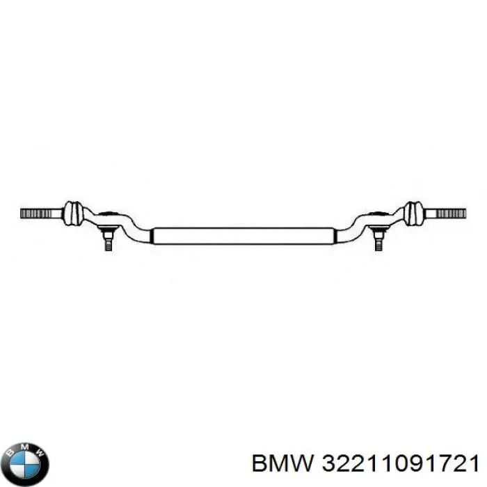 32211091721 BMW Тяга рулевая, центральная