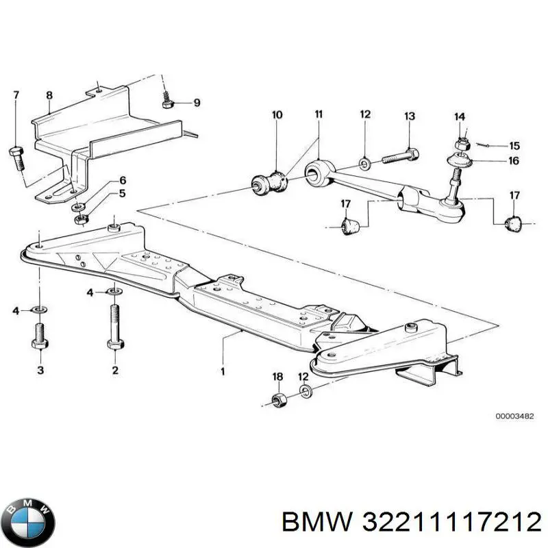 Тяга рулевая в сборе BMW 32211117212 цена, от 37.60 USD