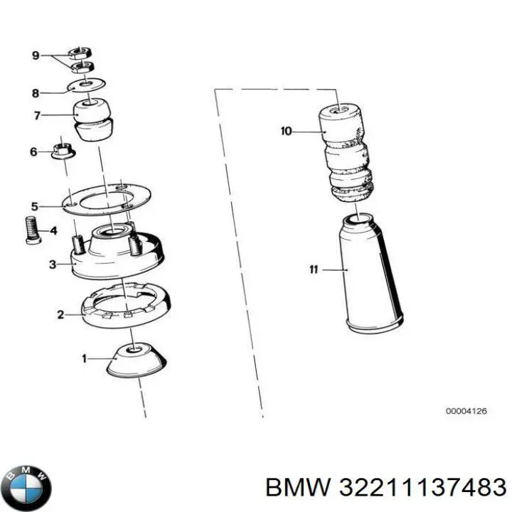 Болт головки блока цилиндров, ГБЦ BMW 32211137483 цена, от 6.12 USD