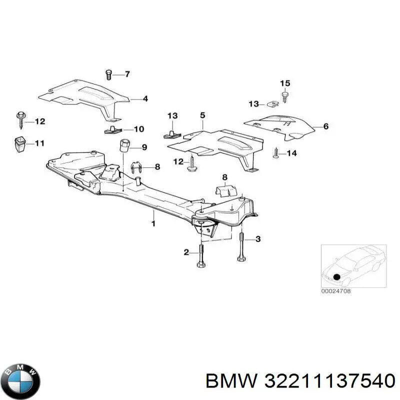 32211137540 BMW 