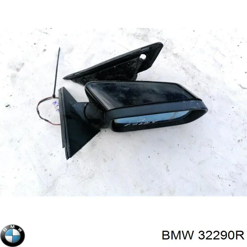 Правое зеркало BMW 5 