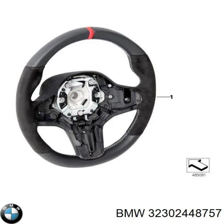 32302448757 BMW Колесо рулевое