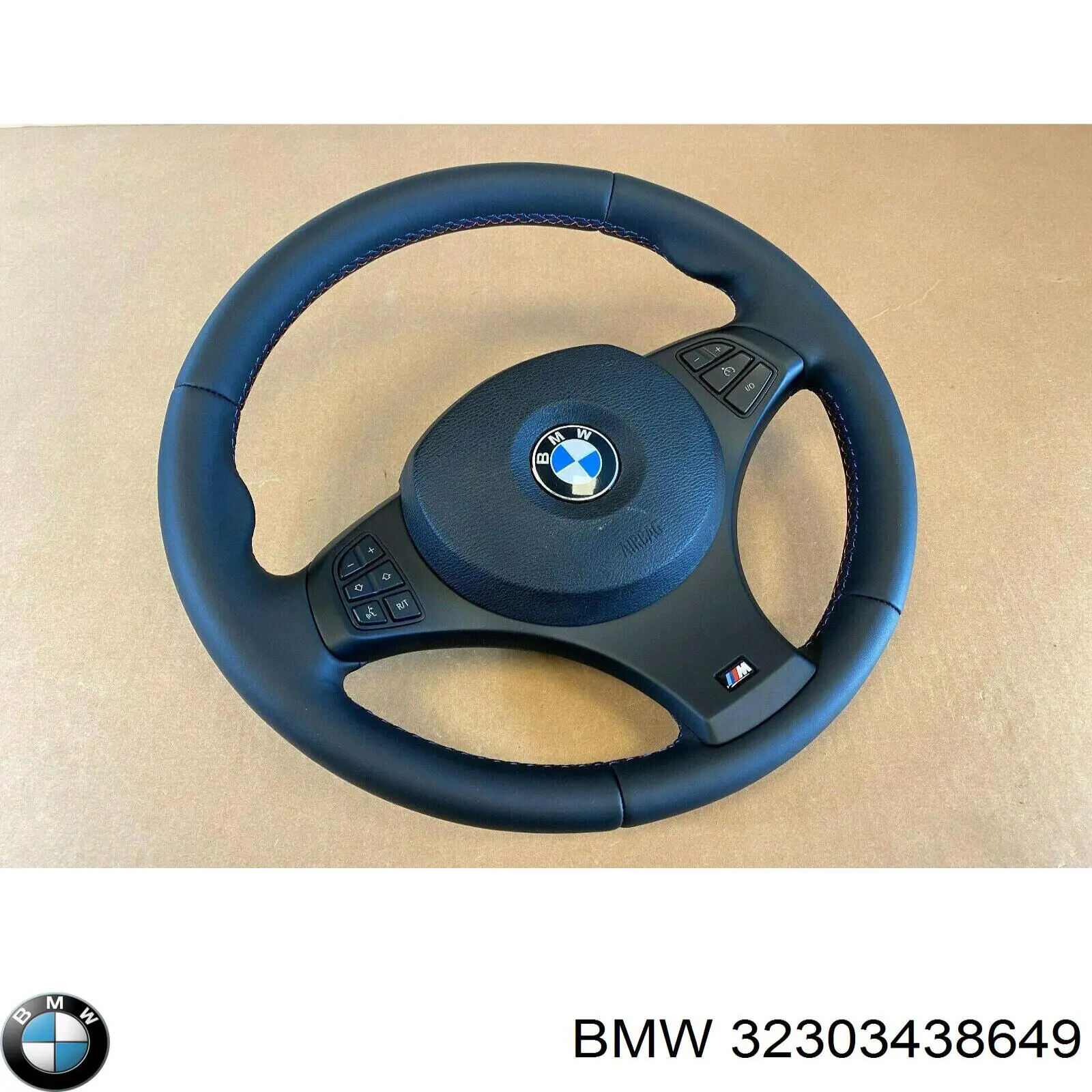 Купить 32303438649 BMW Подушка AIRBAG водительская