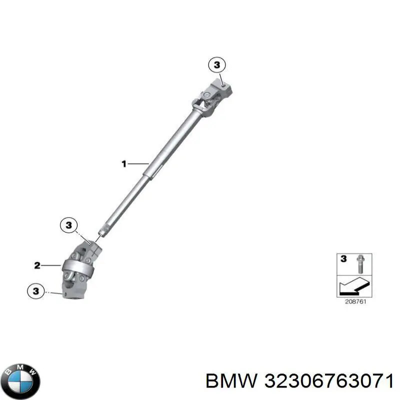  BMW 32306763071 цена, от 46.21 USD