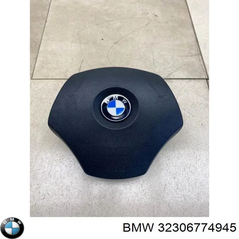 32306774945 BMW подушка безопасности (airbag водительская)