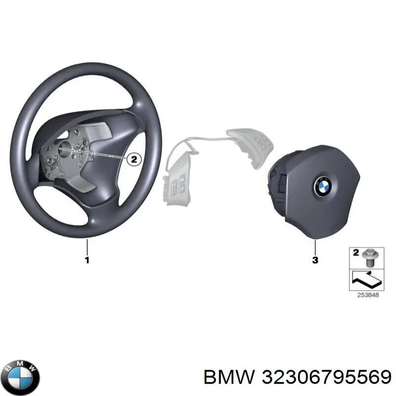 Рулевое колесо 32306795569 BMW