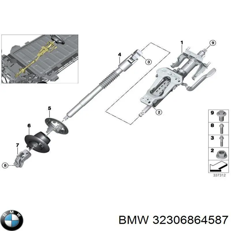  32306864587 BMW