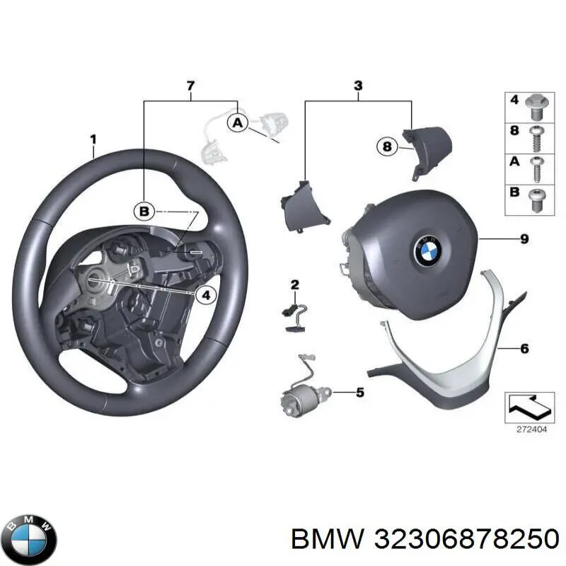 Рулевое колесо 32306878250 BMW