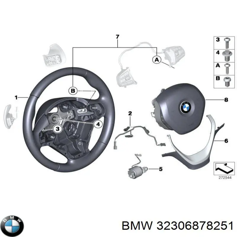 32306863345 BMW Колесо рулевое