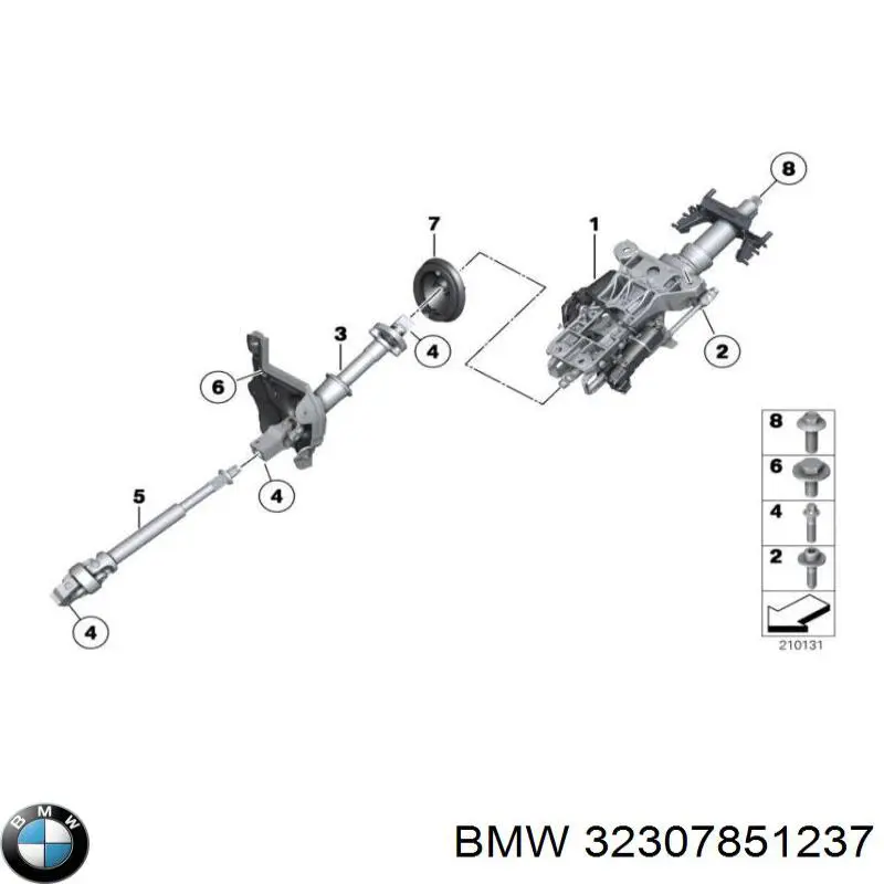  BMW 32307851237 цена, от 1138.39 USD