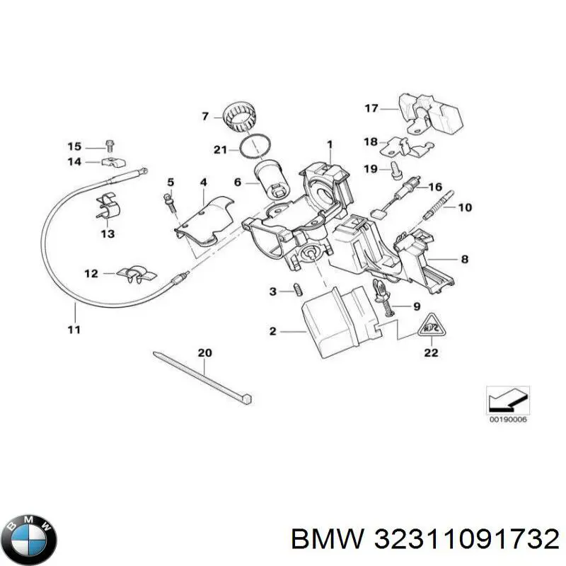 Купить 32311091732 BMW 