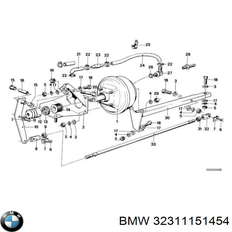 32311151454 BMW Кардан вала рулевой колонки, нижний