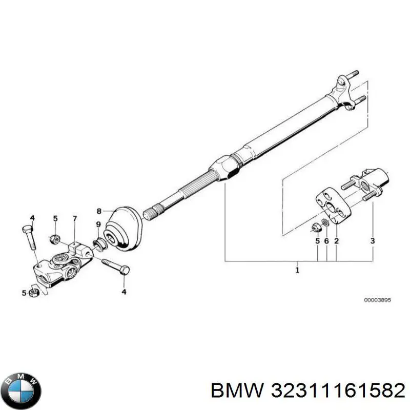  32311161582 BMW