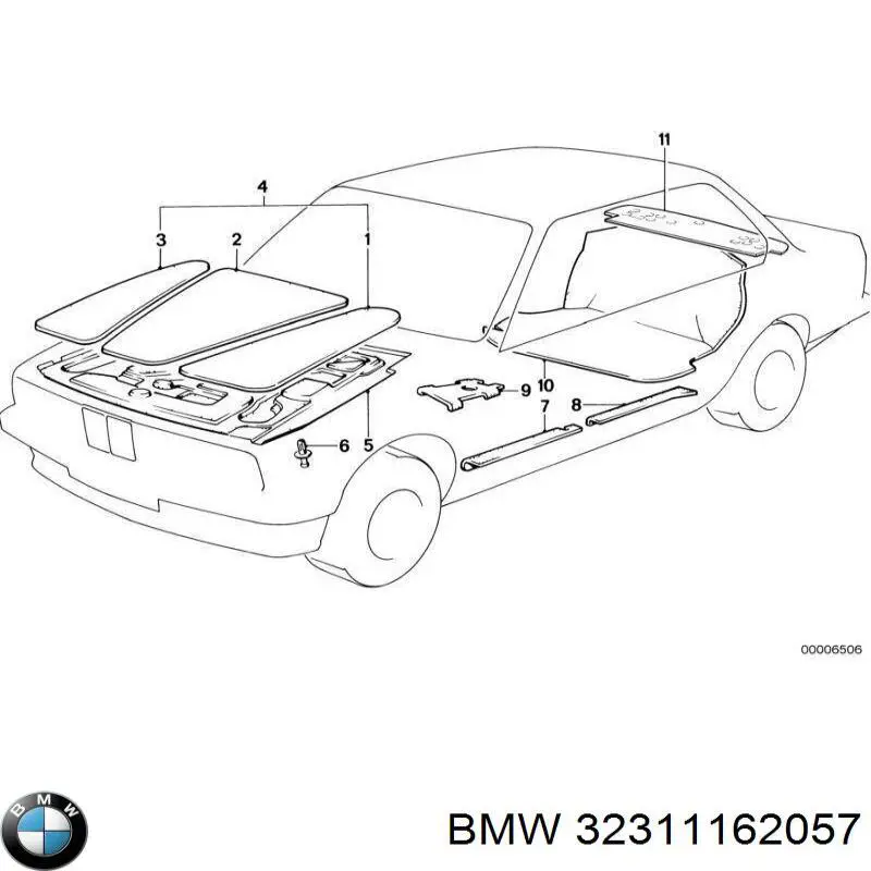  BMW 32311162057 цена, от 3.18 USD