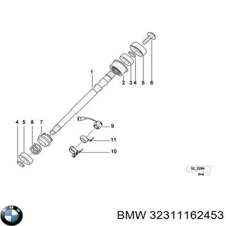  32311162453 BMW