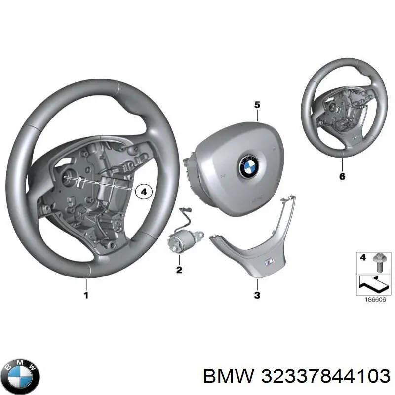 Руль BMW 32337844103 цена, от 56.41 USD