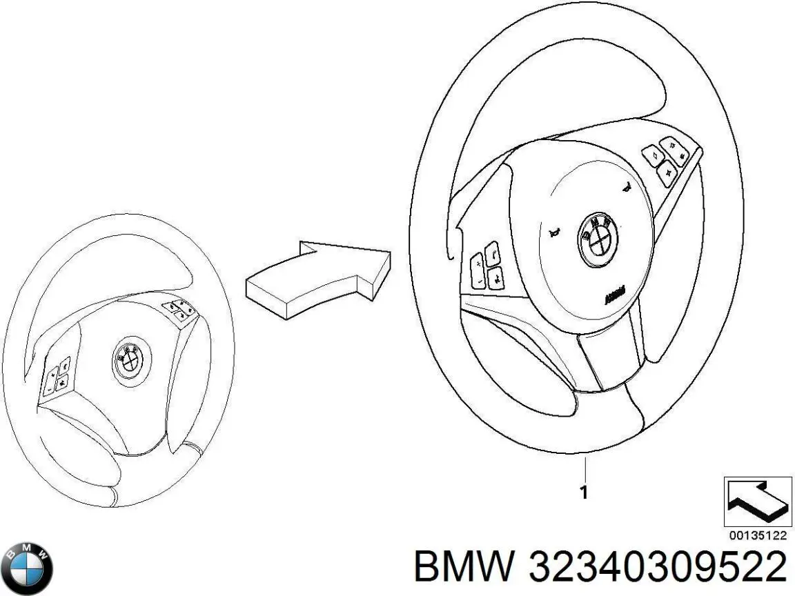  32340309522 BMW