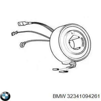 Кольцо AIRBAG контактное, шлейф руля на BMW 7 (E38) купить.