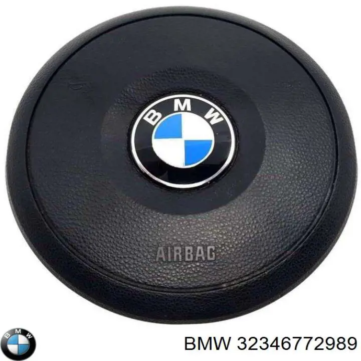 32346780456 BMW подушка безопасности (airbag водительская)