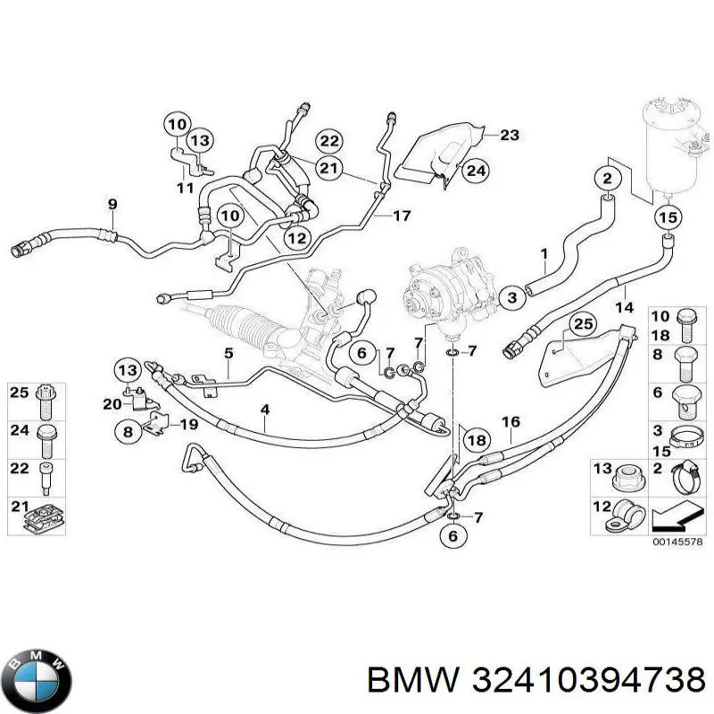  BMW 32410394738 цена, от 2.36 USD