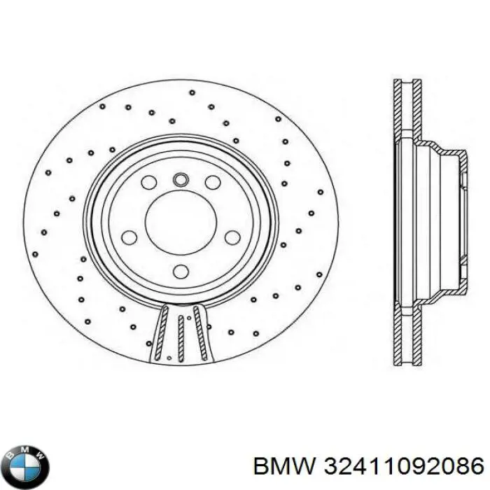 Насос ГУР 32411092086 BMW