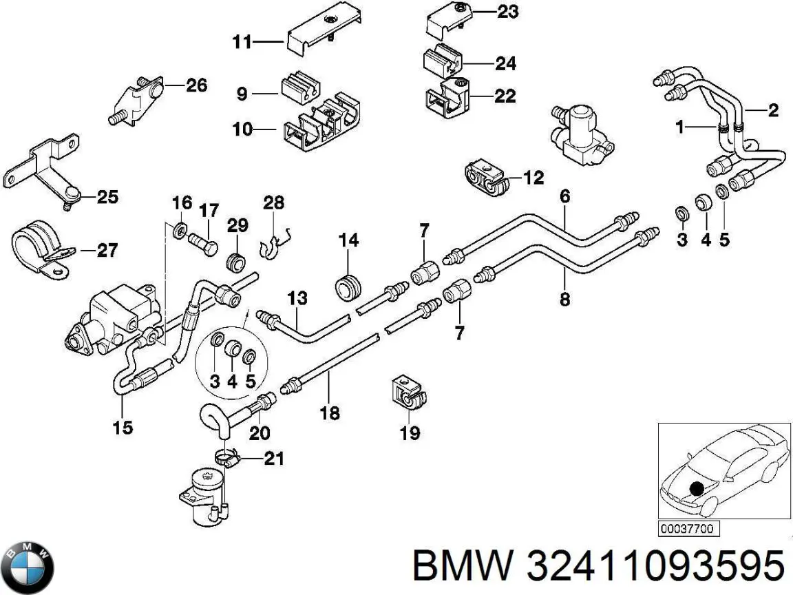 32411093595 BMW 