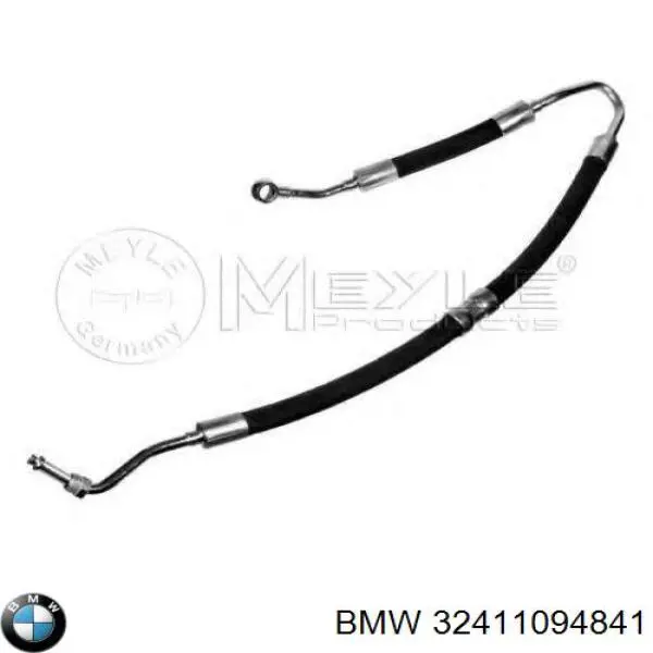 32411094841 BMW шланг гур высокого давления от насоса до рейки (механизма)