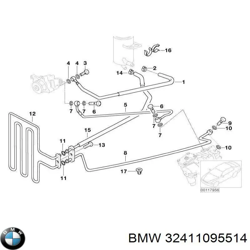  32411095514 BMW