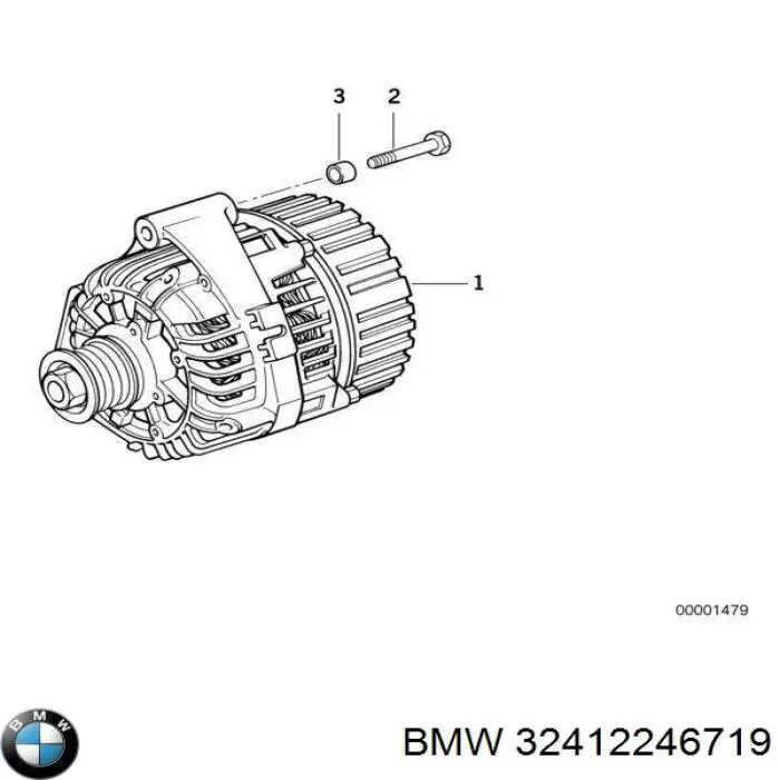 Купить 2246719 BMW Шкив насоса ГУР