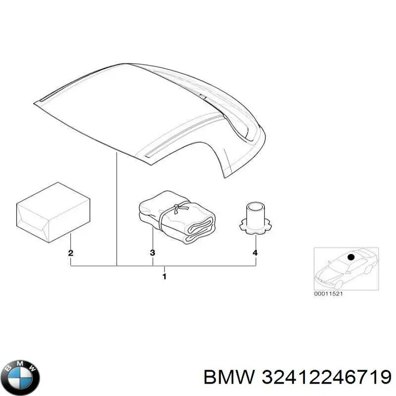 Шкив насоса ГУР 2246719 BMW