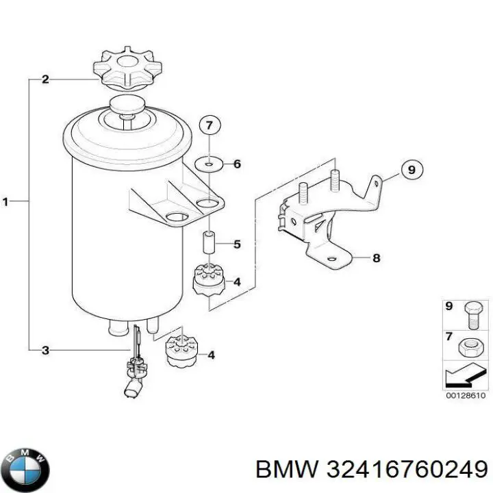  32416760249 BMW