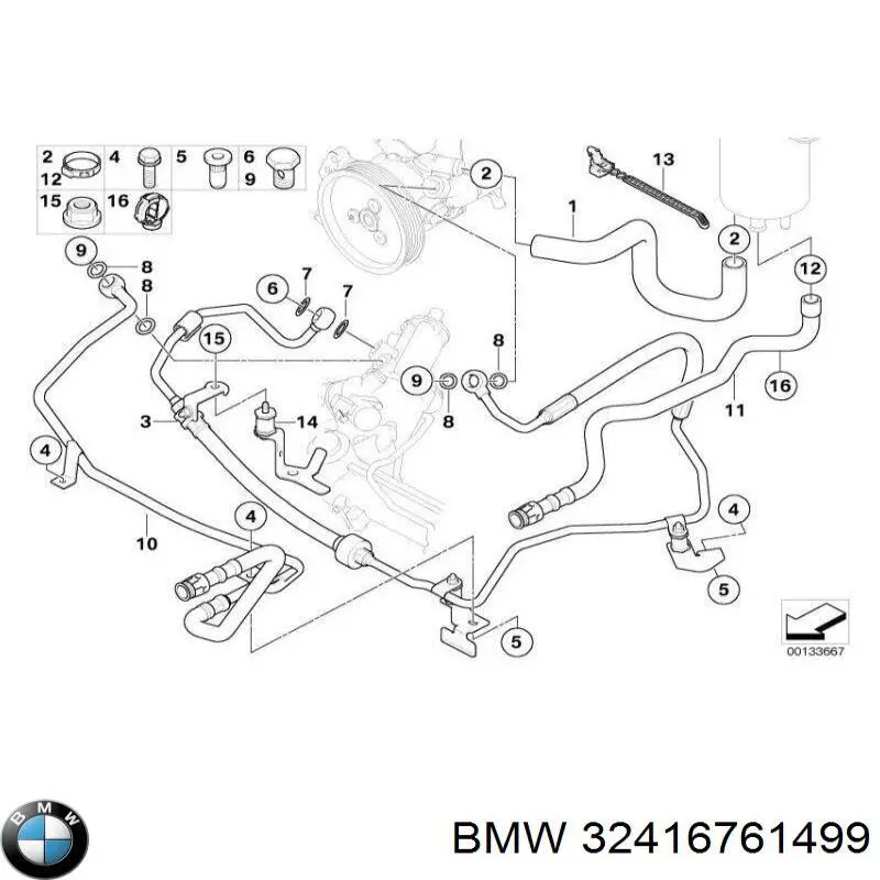 BMW 32416761499 цена, от 118.57 USD