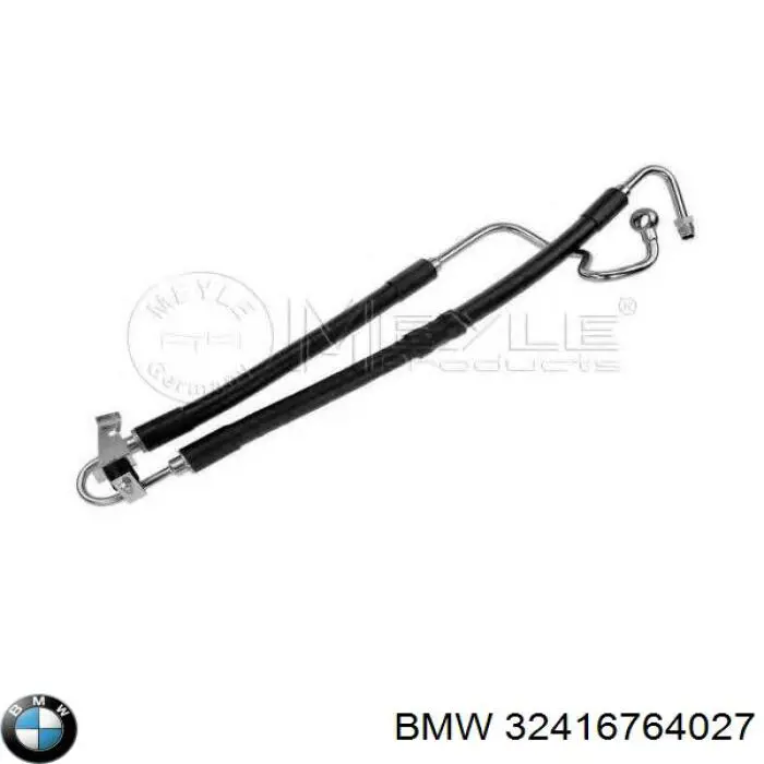 32416764027 BMW шланг гур высокого давления от насоса до рейки (механизма)