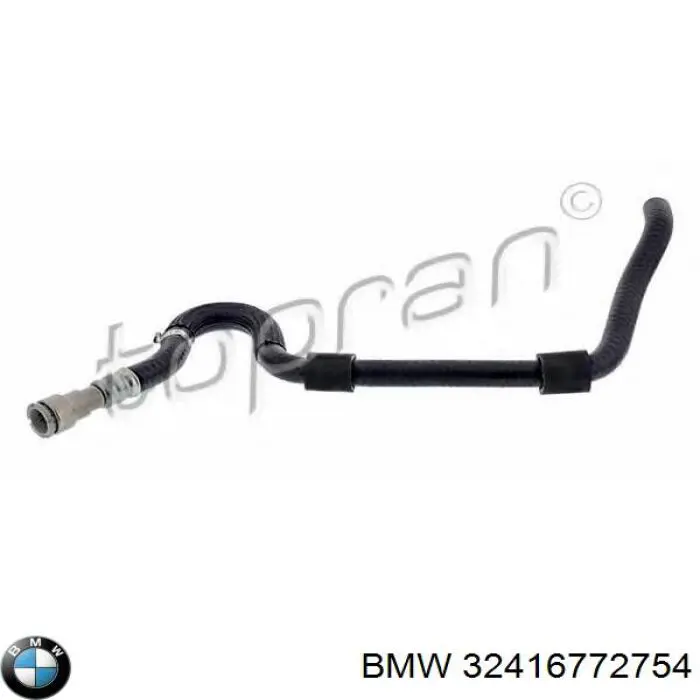 32416772754 BMW Шланг ГУР низкого давления, от рейки (механизма) к бачку