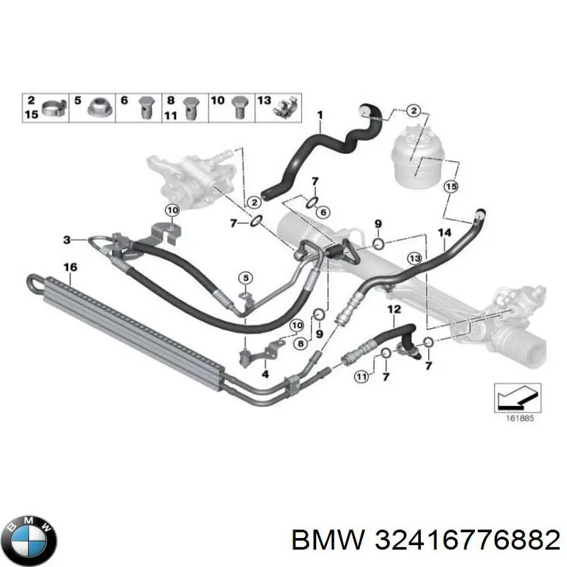  BMW 32416776882 цена, от 114.02 USD