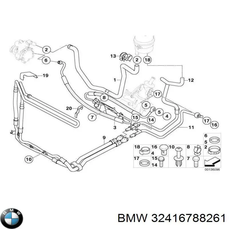  BMW 32416788261 цена, от 110.05 USD