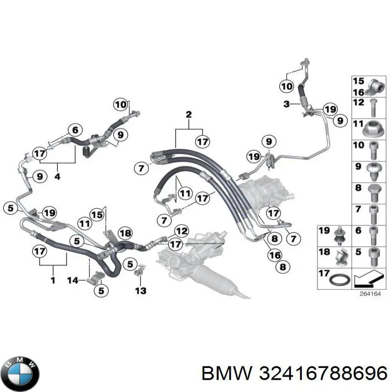Прокладка крышки маслозаливной горловины BMW 32416788696