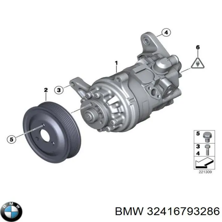 Насос гидравлики BMW 679328703 цена, от 282.14 USD