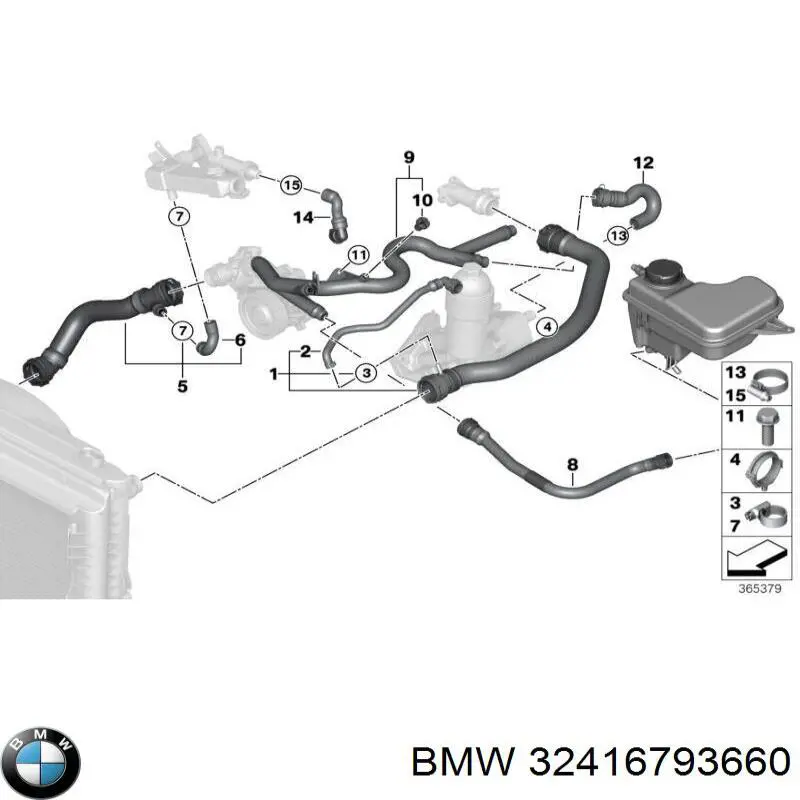 Купить 32416793660 BMW 