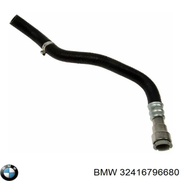 Шланг ГУР от рейки к бачку 32416796680 BMW