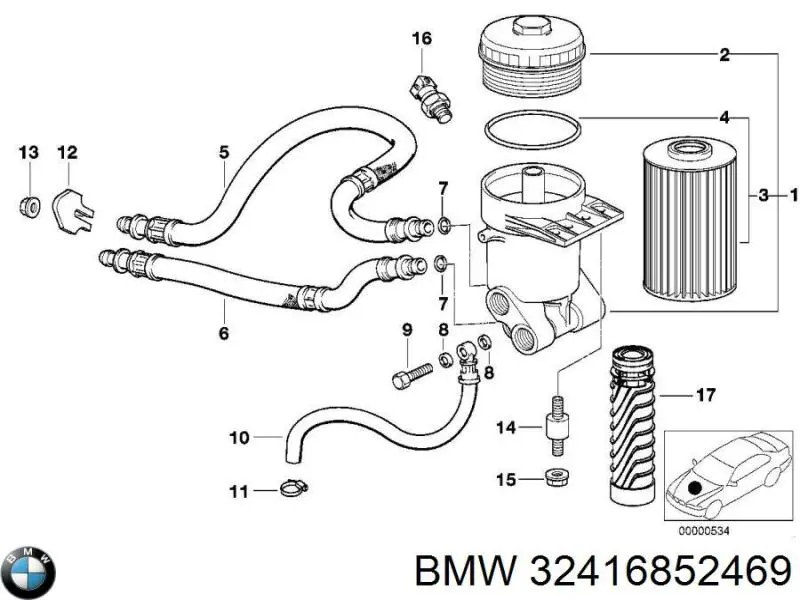  32416852469 BMW