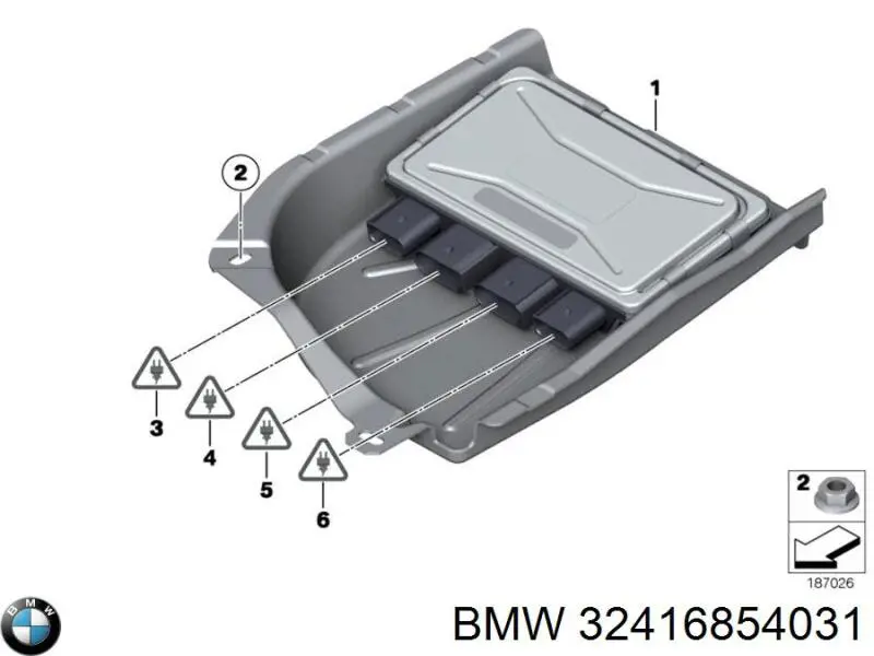 Модуль управления рулевого колеса BMW 6790096 цена, от 171.03 USD