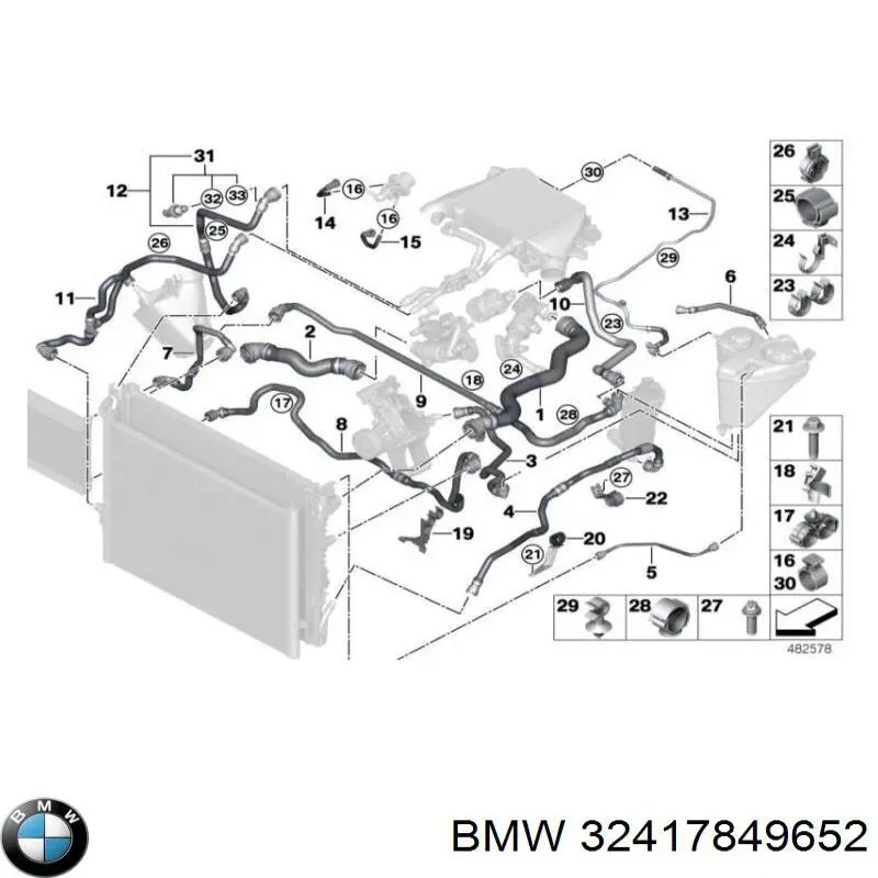  32417849652 BMW