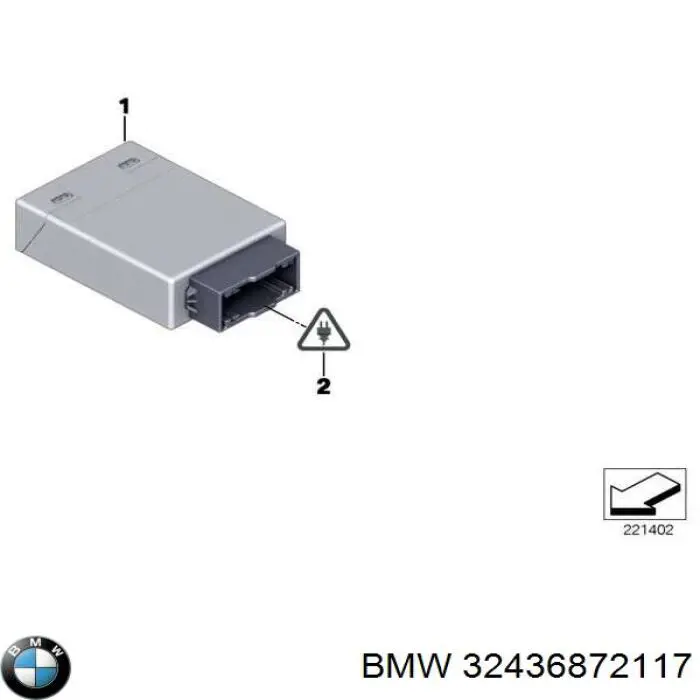 Купить 6856855 BMW Блок управления мультируля