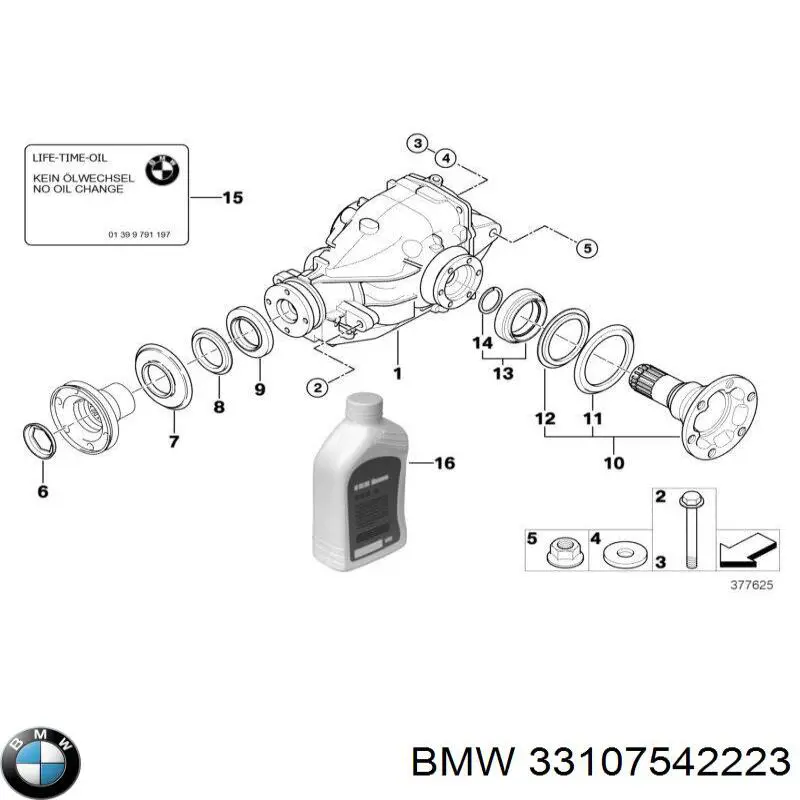 Редуктор заднего моста на BMW X3 (E83) купить.