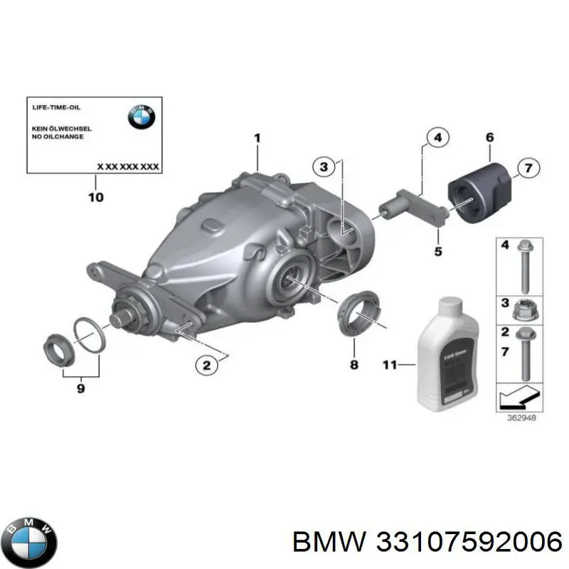 Диск сцепления BMW 33107592006
