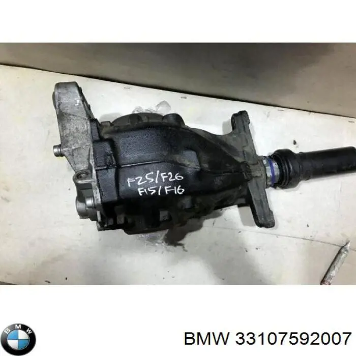  Задний редуктор BMW X5 