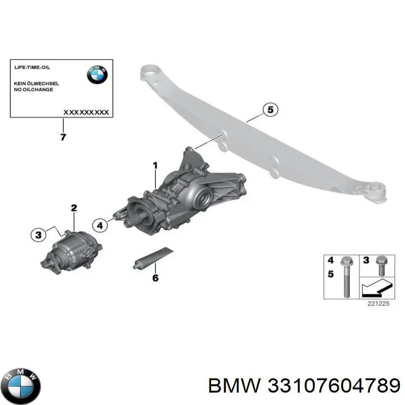 33107604789 BMW 