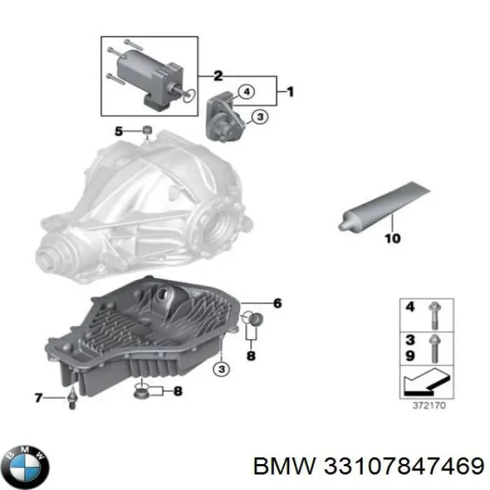 Датчик температуры охлаждающей жидкости 33107847469 BMW