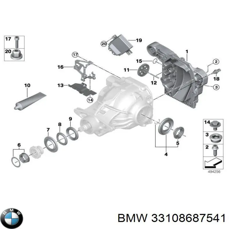 33108687541 BMW 